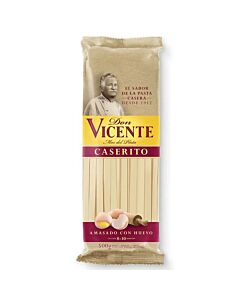 FIDEOS DON VICENTE CASERITO x 500 GR