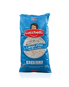 ARROZ LUCCHETTI LARGO FINO x 500 GR