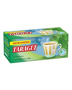 MATE COCIDO TARAGUI SUAVE x 25 SAQUITOS