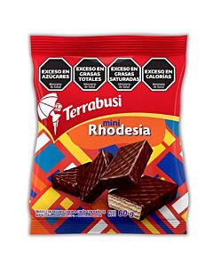 CHOCOLATE TERRABUSI RHODESIA MINI x 60 GR