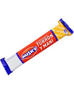 TURRON DE MANI MISKY x 25 GR