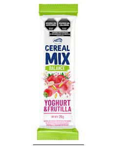 BARRA CEREAL MIX YOGURT FRUT x 28 GR
