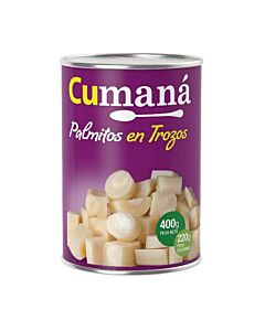 PALMITOS CUMANA TROZOS x 396 GR