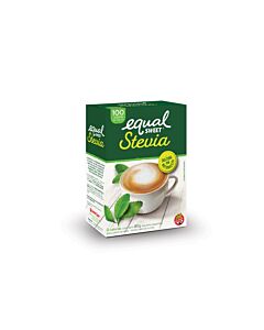 EDULCORANTE EQUALSWEET STEVIA x 100 SOBRES