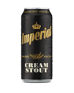 CERVEZA IMPERIAL CREAM STOUT LATA x 473 CC