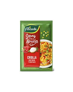 SOPA ALICANTE CRIOLLA x 72 GR