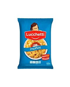 FIDEOS LUCCHETTI MOÑOS x 500 GR