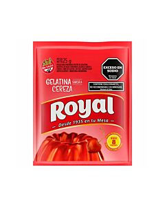 GELATINA ROYAL CEREZA x 25 GR