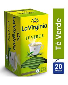 TE LA VIRGINIA VERDE CRITRICOS x 20  SAQUITOS