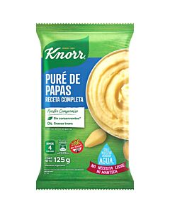 PURE DE PAPAS KNORR RECETA COMPLETA x 125 GR
