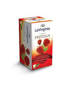 TE LA VIRGINIA FRUTILLA x 20  SAQUITOS