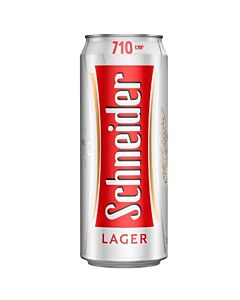 CERVEZA SCHNEIDER RUBIA LATON x 710 CC