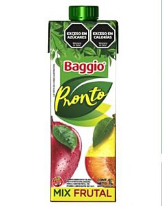 JUGO BAGGIO PRONTO MIX FRUTAL x 1 LT