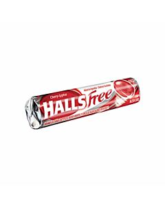 PASTILLAS HALLS FREE CHERRY x 28 GR