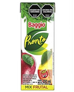 JUGO BAGGIO PRONTO MIX FRUTAL x 200 ML