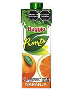 JUGO BAGGIO PRONTO NARANJA x 1 LT