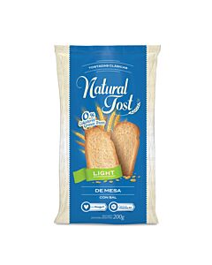 TOSTADA NATURAL TOST SIN SAL x 200 GR