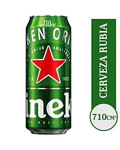 CERVEZA HEINEKEN RUBIA LATA x 710 CC