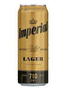 CERVEZA IMPERIAL LAGER LATA x 710 CC