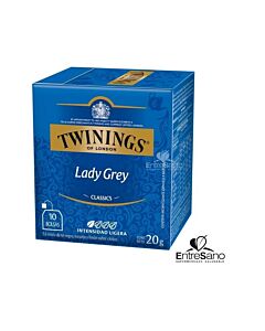 TE TWININGS LADY GREY x 10  SAQUITOS