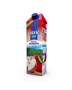 JUGO CITRIC MANZANA x 1 LT