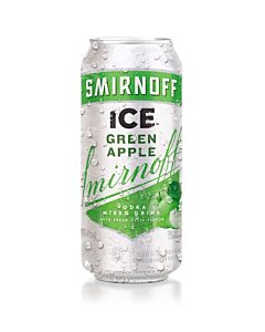 VODKA SMIRNOFF ICE GREENAPPLE LATA x 473 CC