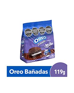 GALLETITAS OREO BAÑADAS CHOCOLATE x 119 GR