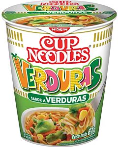 PASTA CUP NOODLES VERDURA x 67 GR