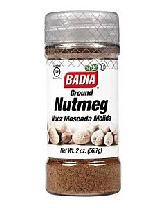 NUEZ MOSCADA BADIA MOLIDA x 56.7 GR