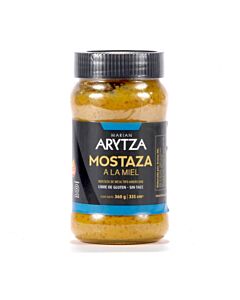 MOSTAZA ARYTZA CON MIEL x 360 GR