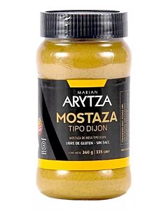 MOSTAZA ARYTZA TIPO DIJON x 335 GR