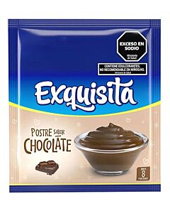 POSTRE EXQUISITA CHOCOLATE x 80 GR