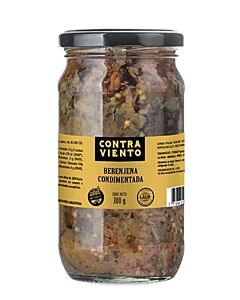 BERENJENAS CONTRAVIENTO CONDIMENTADAS x 300 GR