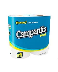 PAPEL HIG+NICO CAMPANITA SOFT PLUS x 30 MTS