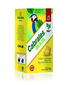 CAPSULAS CABRALES BRASIL x 10 UNIDADES