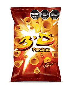 SNACK 3D MEGA QUESO x 92 GR