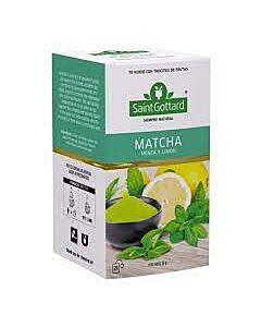 TE SAINT GOTTARD MATCHA, MENTA Y LIMON x 20  SAQUITOS