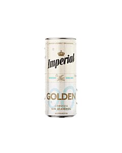 CERVEZA IMPERIAL GOLDEN CERO LATA x 355 ML