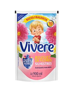 SUAVIZANTE VIVERE FLORES SILVESTRES x 900 ML