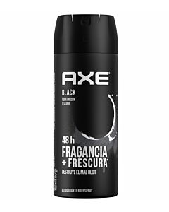 DESODORANTE AXE AEROSOL BODY SPRAY BLACK BZRP x 97 GR
