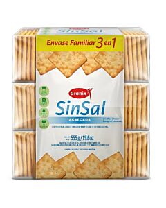 GALLETITAS GRANIX SIN SAL x 555 GR
