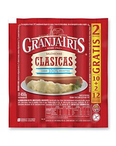 SALCHICHA GRAJA IRIS x 12 UNIDADES