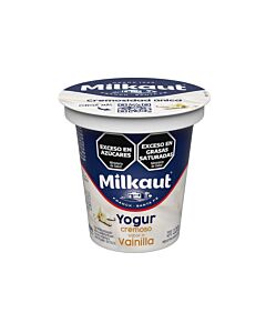 YOGUR MILKAUT VAINILLA ENTERA POTE x 120 GR