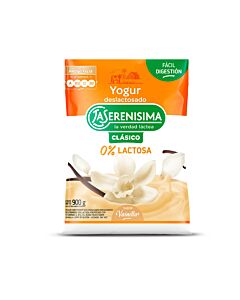YOGUR LA SERENISIMA CLASICO 0% LACTOSA VAINILLA SACHET x 1 LT