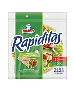 RAPIDITAS BIMBO LIGHT x 275 GR