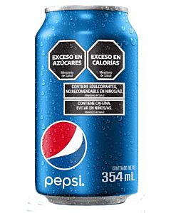 GASEOSA PEPSI LATA x 354 ML